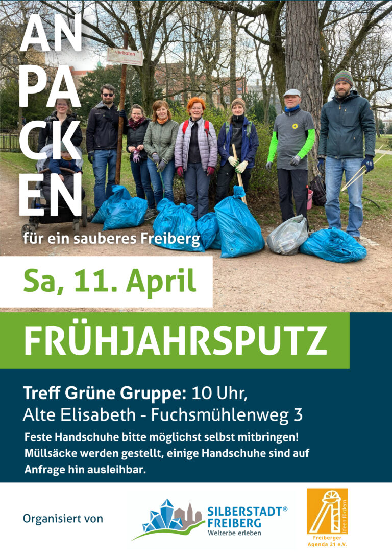 Frühjahrsputz am 11. April